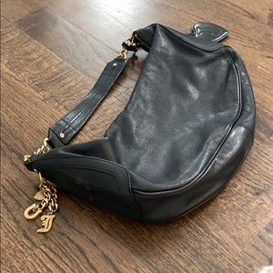 Juicy couture hobo style leather bag